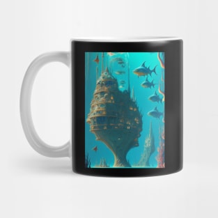 fantasy ocean pirate Mug